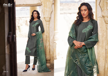 Ishqia Omtex Silk Pant Style Suits