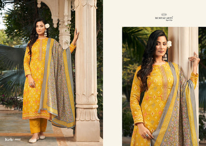 Itrh Mumtaz Arts Jaam Satin Pant Style Suits