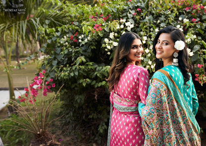 Itrh Mumtaz Arts Jaam Satin Pant Style Suits