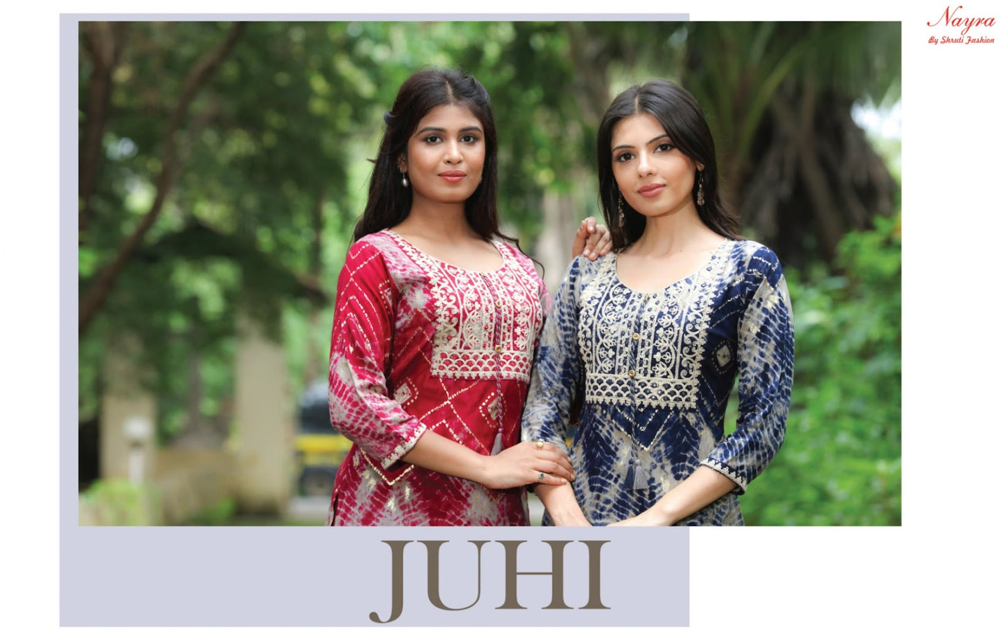 Juhi Nayra Rayon Long Straight Kurti