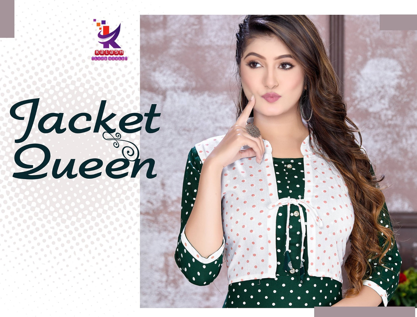Jacket Queen Mlm Kalash Lifestyle Rayon 14Kg Anarkali Kurtis