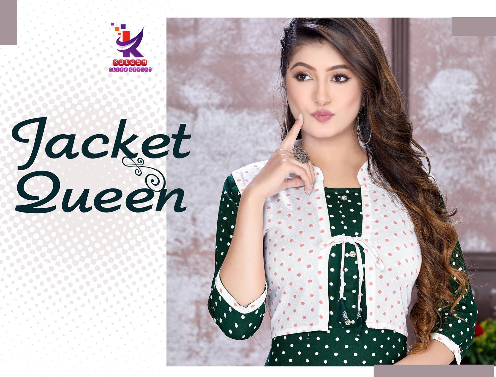 Jacket Queen Mlm Kalash Lifestyle Rayon 14Kg Anarkali Kurtis