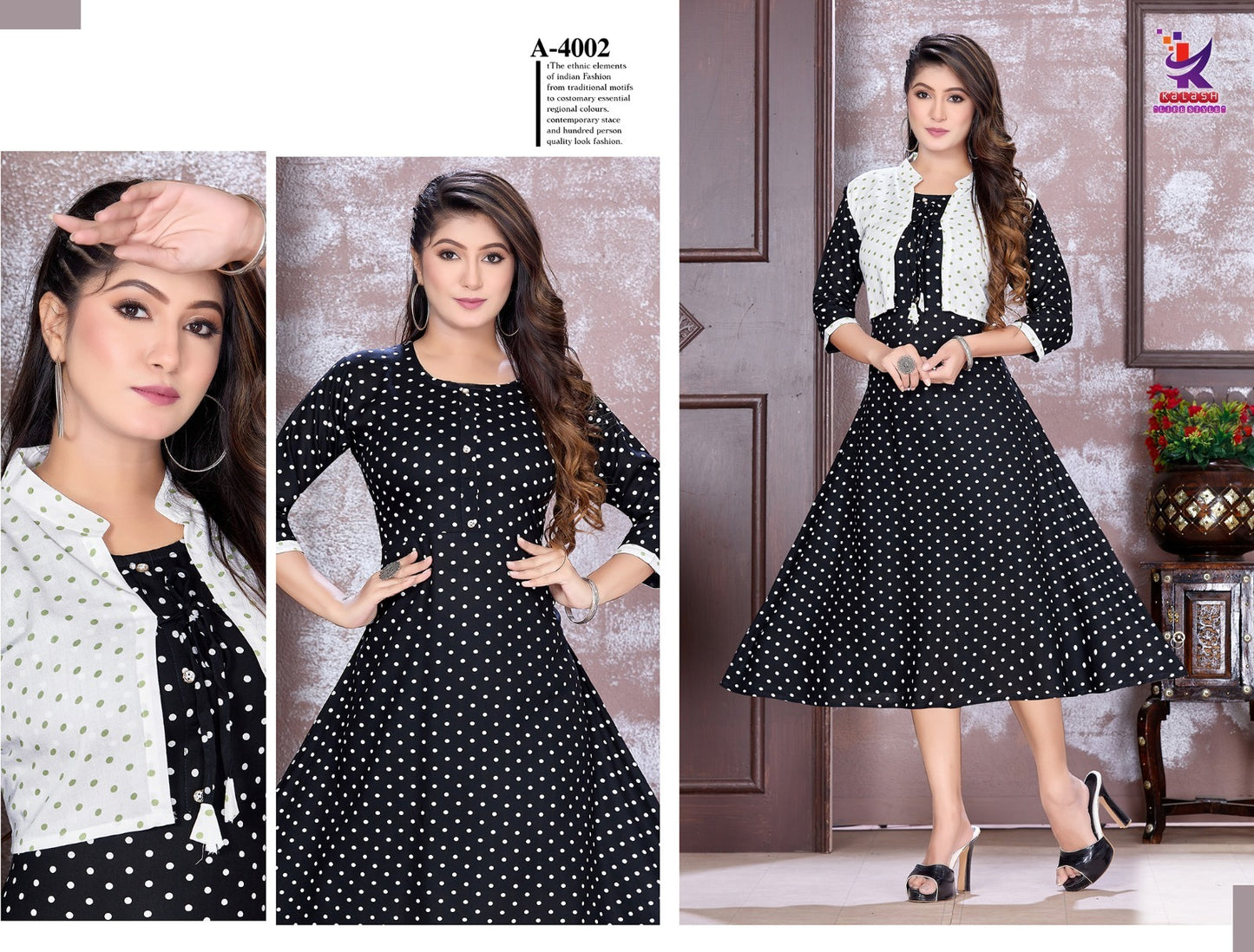 Jacket Queen Mlm Kalash Lifestyle Rayon 14Kg Anarkali Kurtis