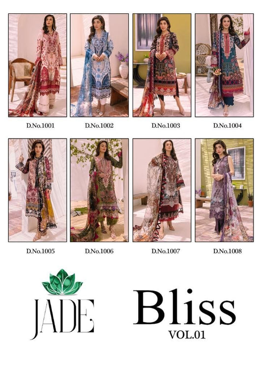 Jade Bliis Vol 1 Nandgopal Karachi Salwar Suits