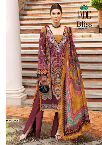 Jade Bliss Vol 2 Nandgopal Karachi Salwar Suits