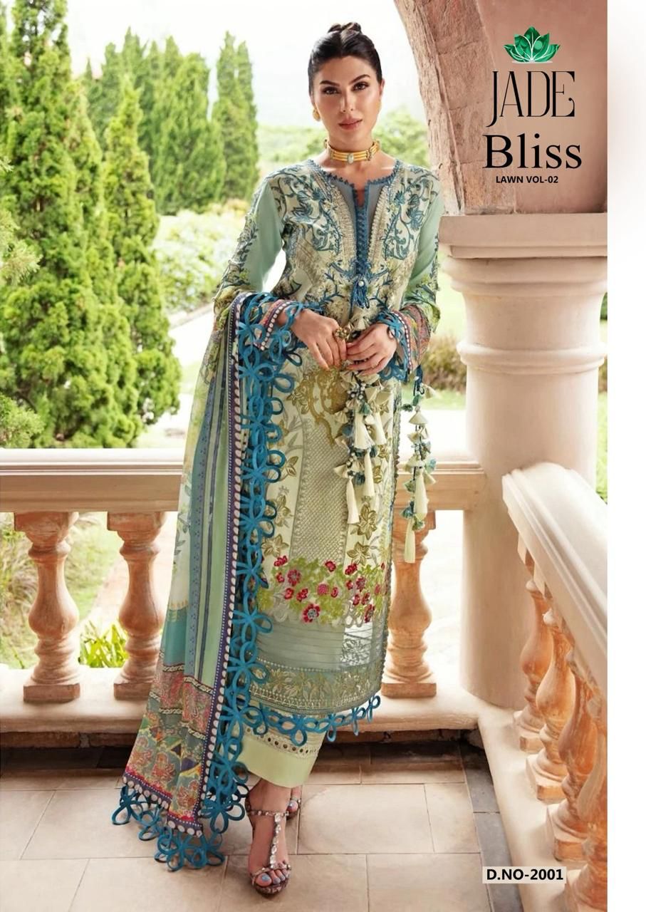 Jade Bliss Vol 2 Nandgopal Karachi Salwar Suits
