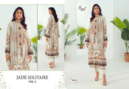 Jade Solitaire Vol 2 Shree Fabs Cotton Pakistani Patch Work Suits
