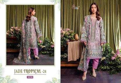 Jade Tropical-24 Shree Fabs Cotton Pakistani Salwar Suits