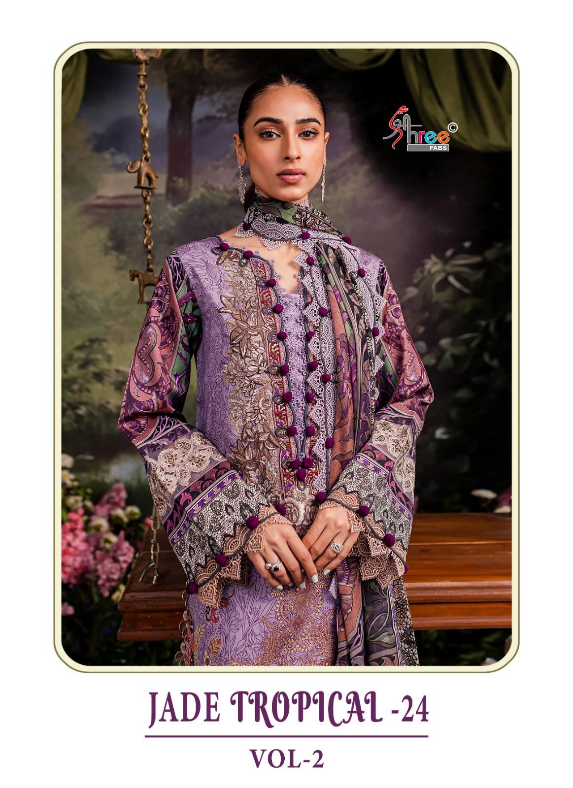Jade Tropical-24 Vol 2 Shree Fabs Cotton Pakistani Salwar Suits