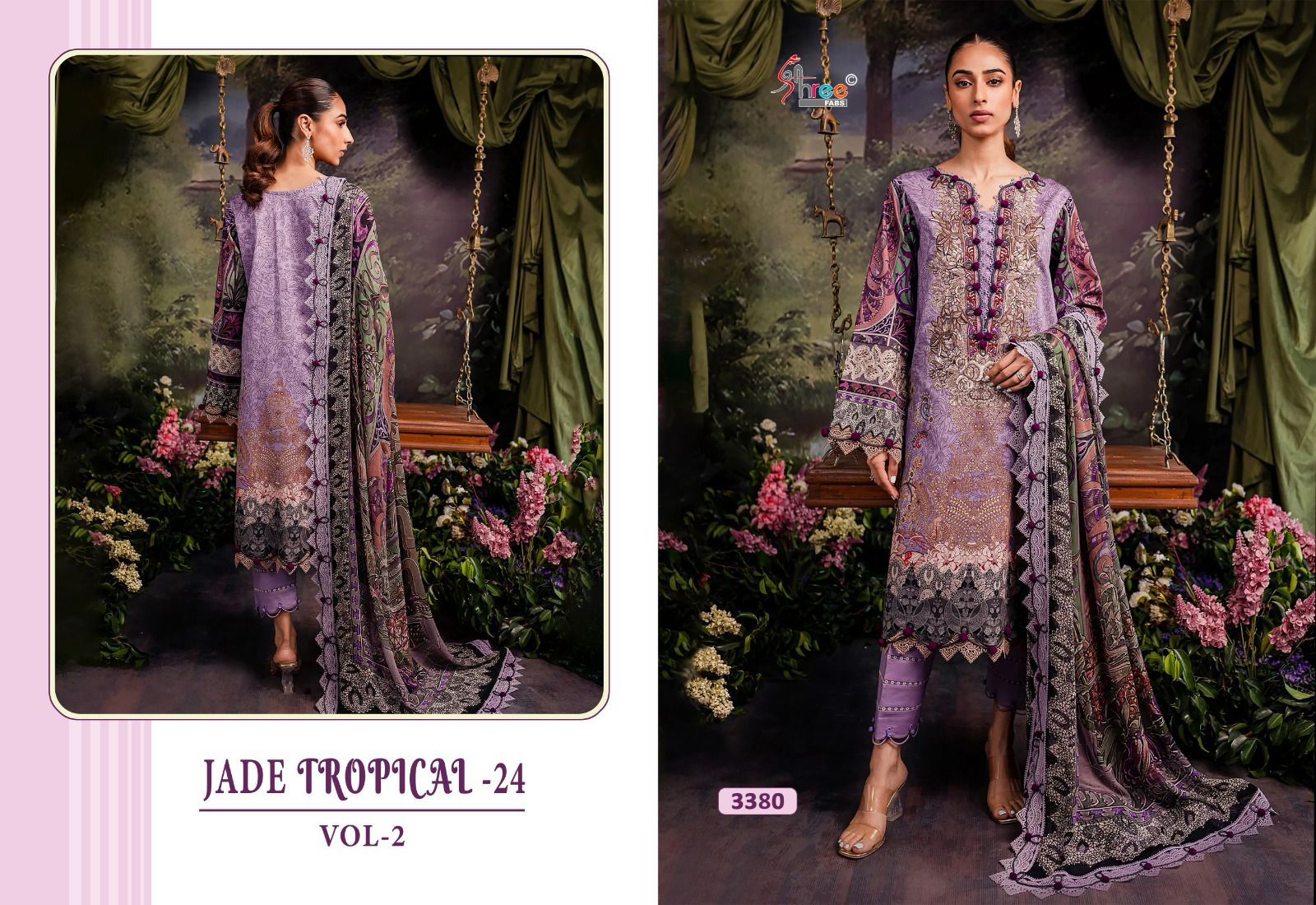 Jade Tropical-24 Vol 2 Shree Fabs Cotton Pakistani Salwar Suits