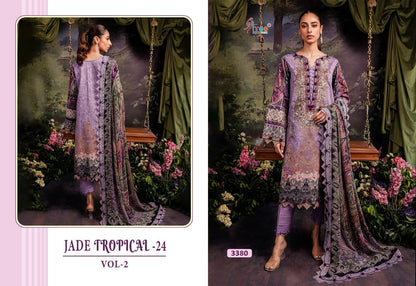 Jade Tropical-24 Vol 2 Shree Fabs Cotton Pakistani Salwar Suits