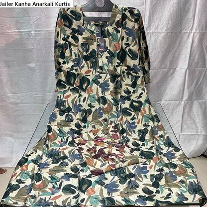 Jailer Kanha Modal Anarkali Kurtis