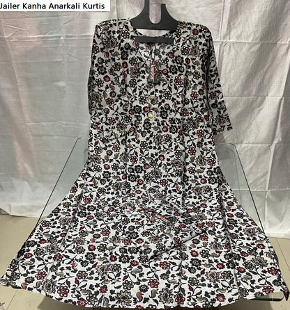 Jailer Kanha Modal Anarkali Kurtis