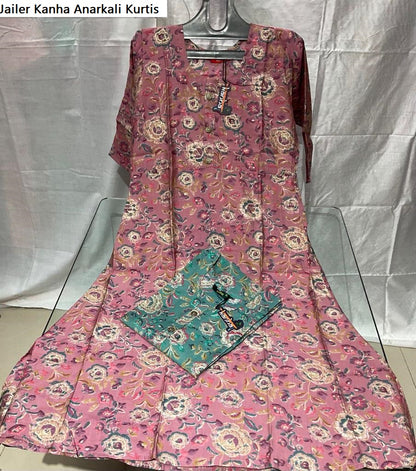 Jailer Kanha Modal Anarkali Kurtis