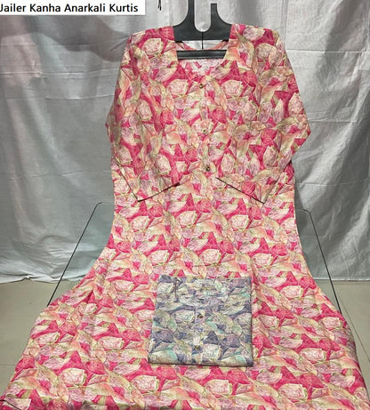 Jailer Kanha Modal Anarkali Kurtis
