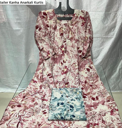 Jailer Kanha Modal Anarkali Kurtis