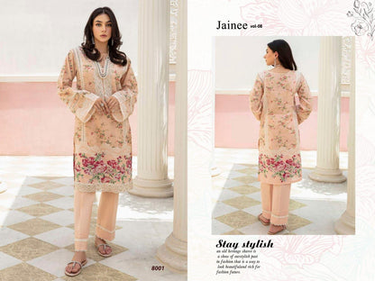 Jainee Vol 8 Agha Noor Lawn Karachi Salwar Suits