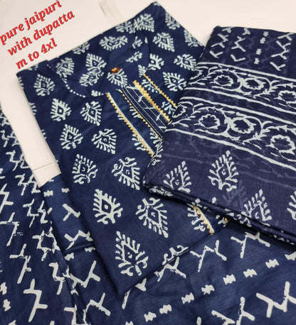 Jaipuri B Navad Readymade Pant Style Suits