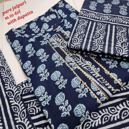 Jaipuri B Navad Readymade Pant Style Suits