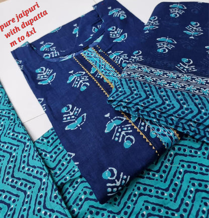 Jaipuri B Navad Readymade Pant Style Suits