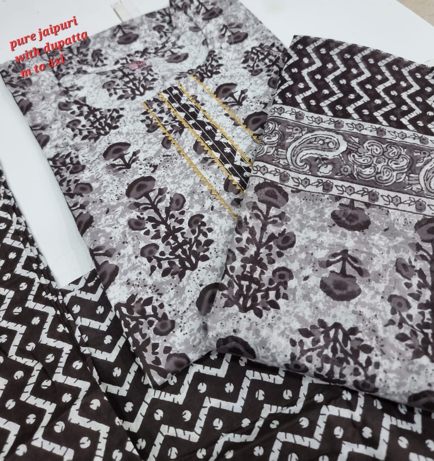 Jaipuri C Navad Readymade Pant Style Suits