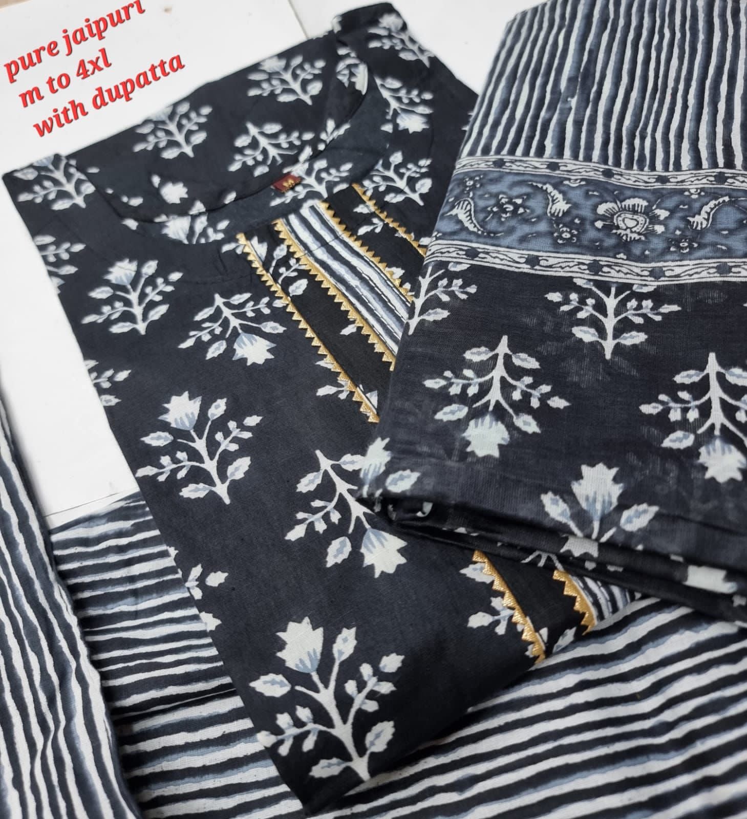 Jaipuri C Navad Readymade Pant Style Suits