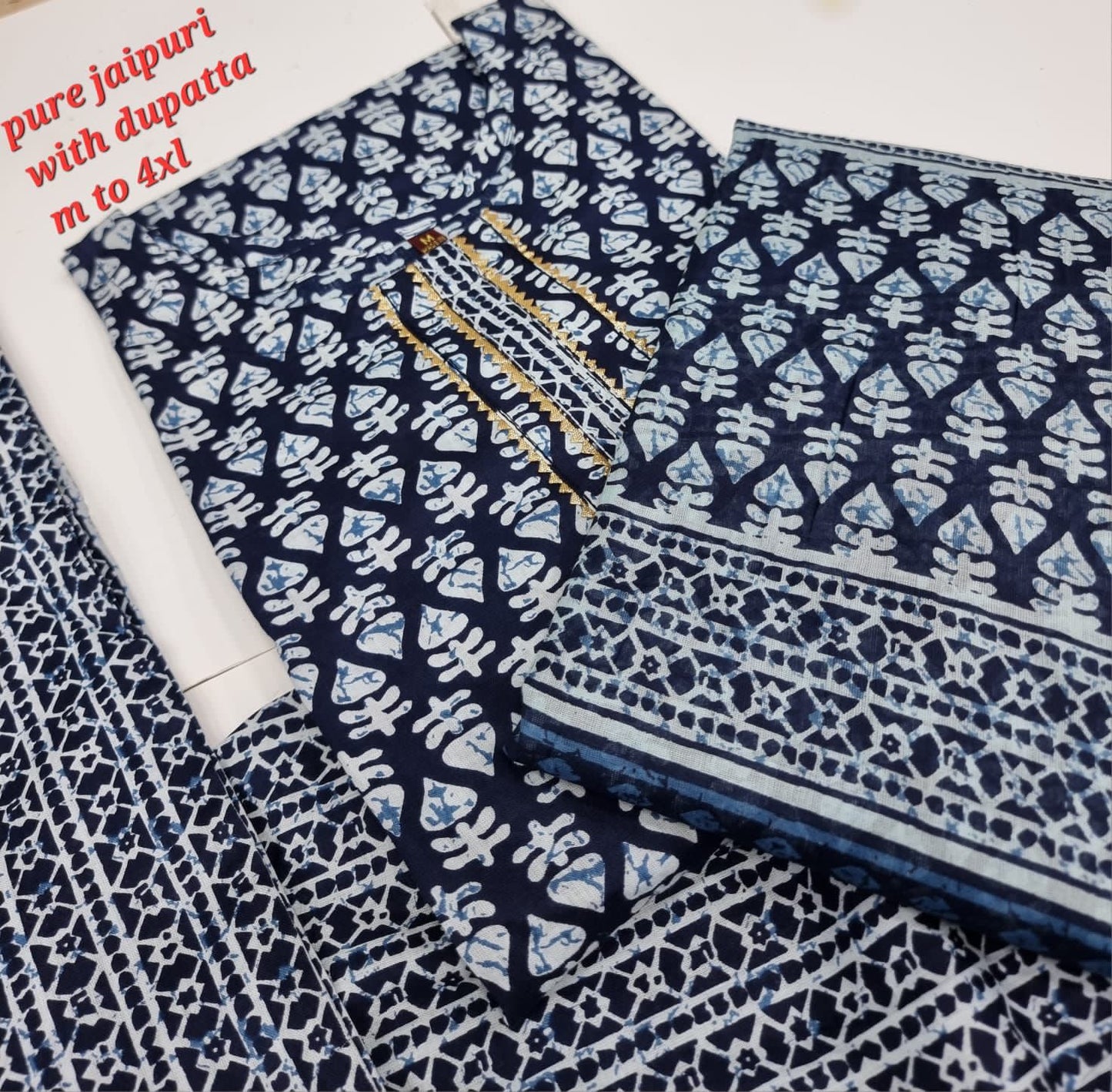 Jaipuri C Navad Readymade Pant Style Suits