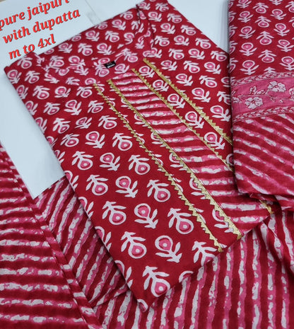 Jaipuri A Navad Readymade Pant Style Suits