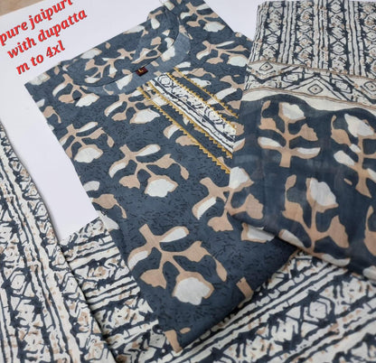 Jaipuri A Navad Readymade Pant Style Suits