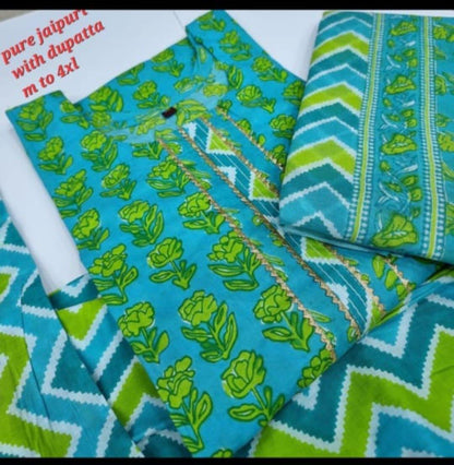 Jaipuri A Navad Readymade Pant Style Suits