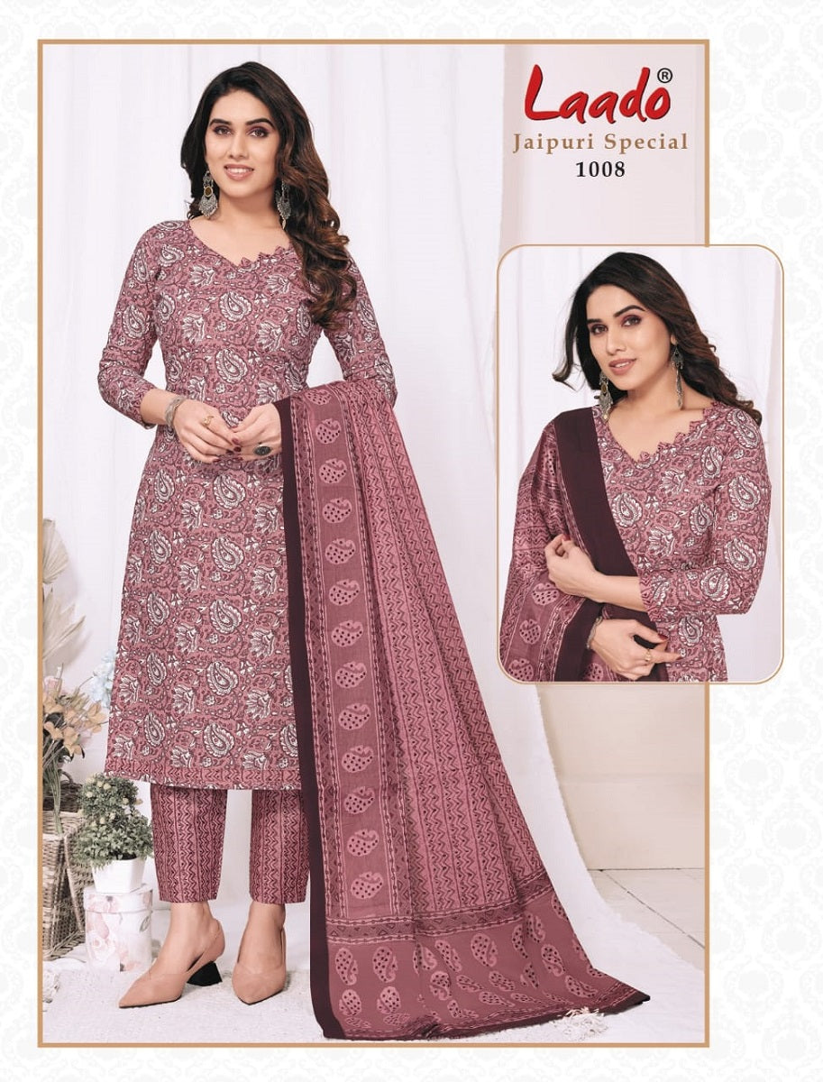 Jaipuri Special Vol-1 Laado Cotton Dress Material