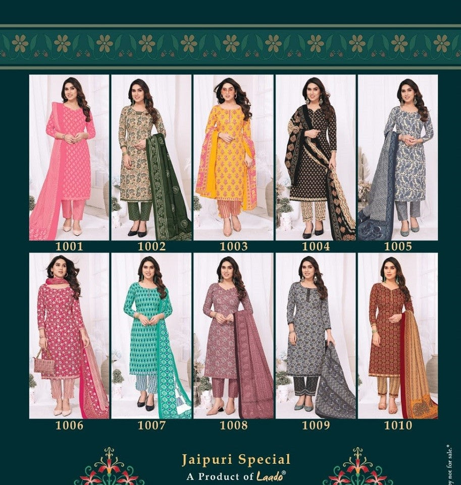 Jaipuri Special Vol-1 Laado Cotton Dress Material