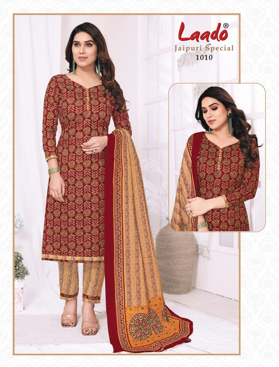 Jaipuri Special Vol-1 Laado Cotton Dress Material