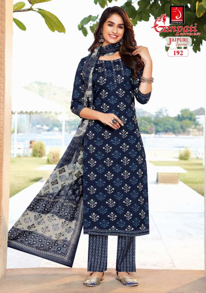 Jaipuri Queen Vol 1 Patidar Wholesale Cotton Dress Material -✈Free➕COD🛒