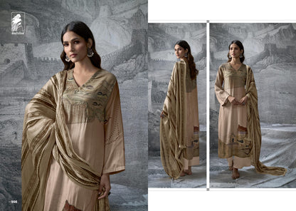 Jal Sahiba Muslin Pant Style Suits