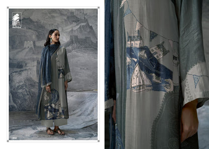 Jal Sahiba Muslin Pant Style Suits