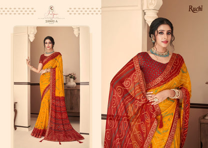 Jalpari Vol 11 Ruchi Chiffon Sarees
