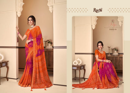 Jalpari Vol 11 Ruchi Chiffon Sarees