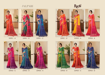 Jalpari Vol 11 Ruchi Chiffon Sarees