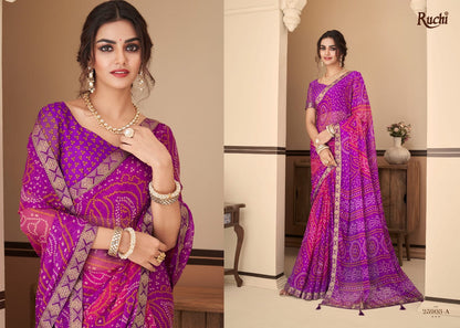 Jalpari Vol 11 Ruchi Chiffon Sarees