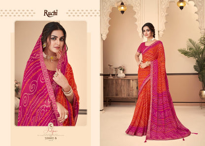 Jalpari Vol 11 Ruchi Chiffon Sarees