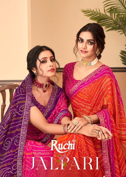 Jalpari Vol 11 Ruchi Chiffon Sarees