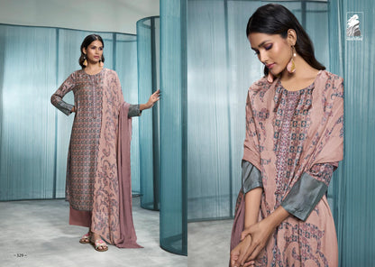 Janvi Sahiba Muslin Silk Pant Style Suits