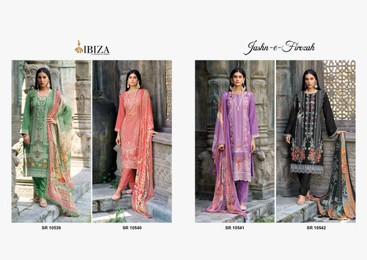 Jashn E Firoza Ibiza Pashmina Suits