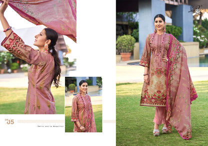 Jashn E Noor Levisha Cambric Cotton Karachi Salwar Suits