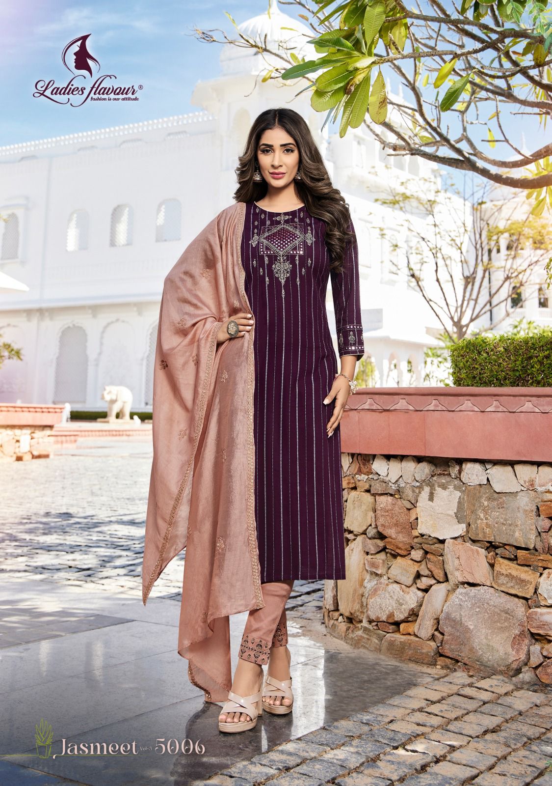Jasmeet Vol 4 Ladies Flavour Rayon 14Kg Readymade Pant Style Suits