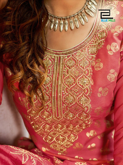 Jasmin 3.0 Bluehills Rayon 14Kg Readymade Pant Style Suits