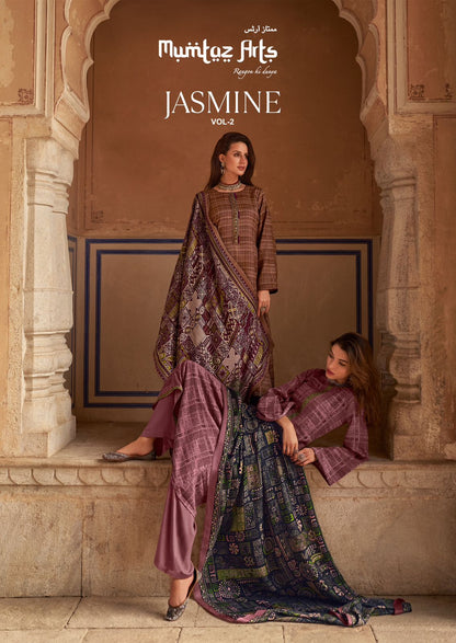 Jasmine Vol 2 Mumtaz Arts Pashmina Suits