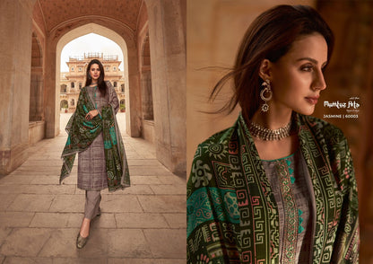 Jasmine Vol 2 Mumtaz Arts Pashmina Suits