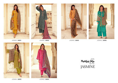 Jasmine Mumtaz Arts Pashmina Suits